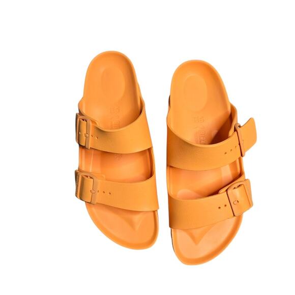 Birkenstock Shoes - Birkenstock Orange Eva Essentials Women's Sandals Size:40